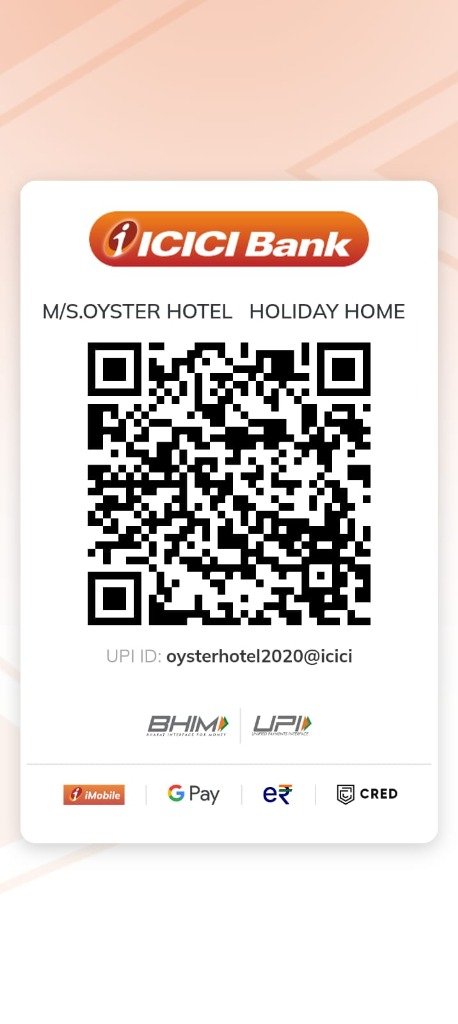 ICICI Bank UPI QR Code - M/S Oyster Hotel Holiday Home